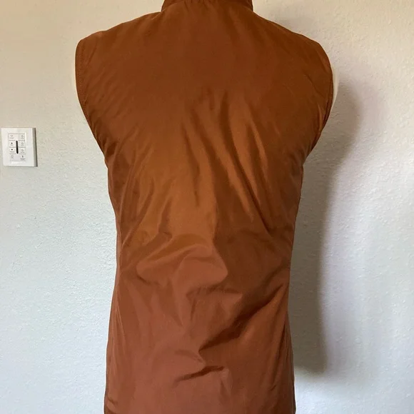Lafayette 148 Bellamy fully reversible Vest in copper color size XXS - Picture 8 of 11